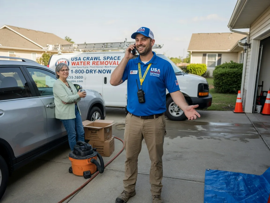 Crawl Space Water Removal Cartersville, VA FAQs
